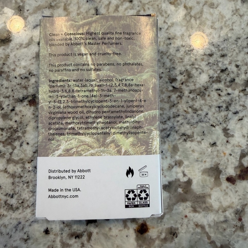 NIB Abbott Sequoia Eau de Parfum - Picture 4 of 4